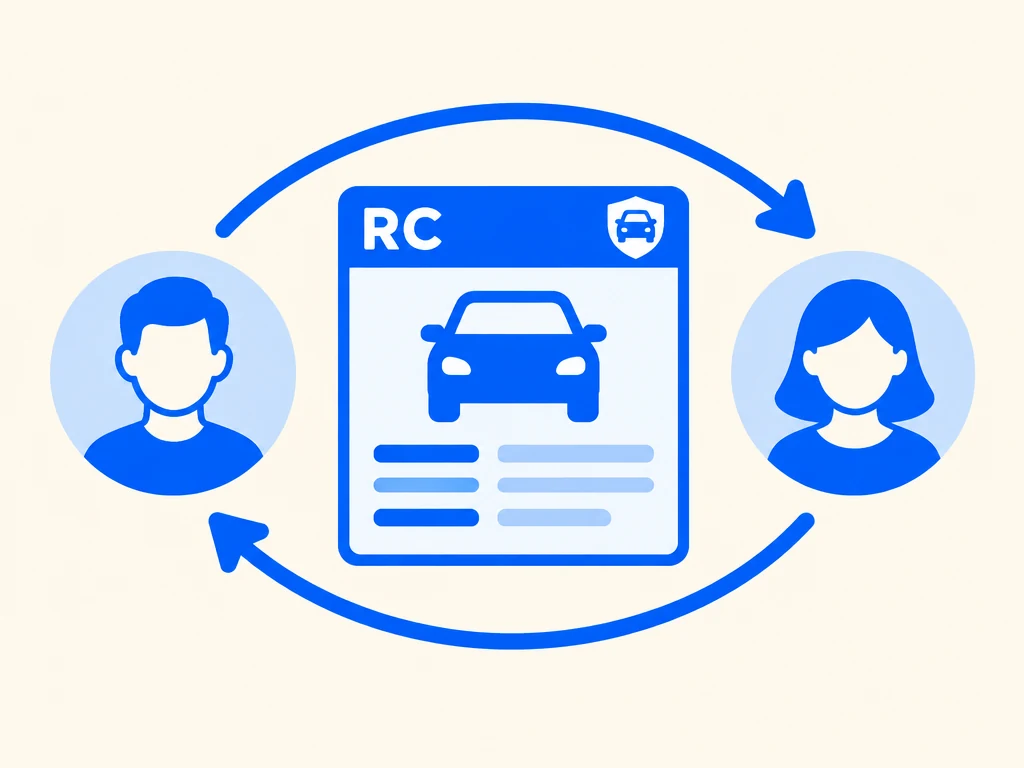 Vehicle RC ownership transfer illustration